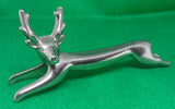LOTE 4 FIGURAS DE ANIMALES DE METAL - VINTAGE -