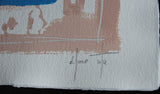 SERIGRAFIA ALFONSO COSTA 206/333 - MEDIDAS 32 X 44 CM - PAPEL ESPECIAL -