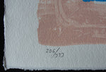 SERIGRAFIA ALFONSO COSTA 206/333 - MEDIDAS 32 X 44 CM - PAPEL ESPECIAL -