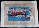 SERIGRAFIA ALFONSO COSTA 206/333 - MEDIDAS 32 X 44 CM - PAPEL ESPECIAL -