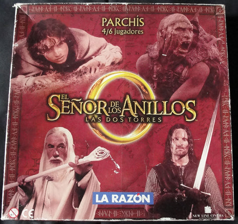 PARCHIS EL SEÑOR DE LOS ANILLOS LA RAZON - COMPLETO -