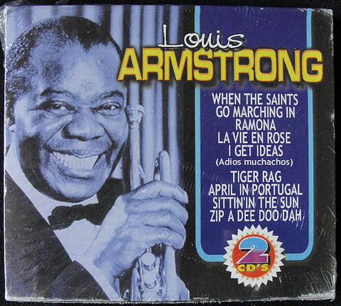 LOUIS ARMSTRONG - 2 CD - LA VIE EN ROSE Y SITTIN'IN THE SUN -