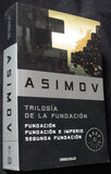 TRILOGIA DE LA FUNDACION - ISAAC ASIMOV - LIBRO DE BOLSILLO -