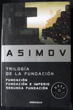 TRILOGIA DE LA FUNDACION - ISAAC ASIMOV - LIBRO DE BOLSILLO -