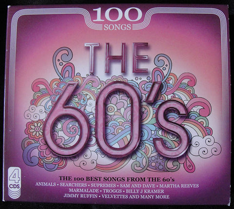 THE 100 BEST SONGS FROM THE 60'S - 4 CD -