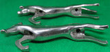 LOTE 4 FIGURAS DE ANIMALES DE METAL - VINTAGE -