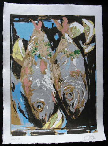 SERIGRAFIA CARMEN MARTIN 206/333 - MEDIDAS 32 X 44 CM -