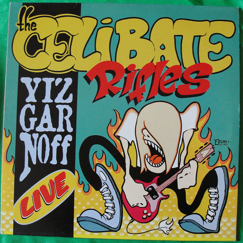 THE CELIBATE RIFLES - YIZGARNOFF LIVE - LP -