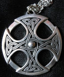 COLGANTE CRUZ CELTA DE METAL - ST JUSTIN -