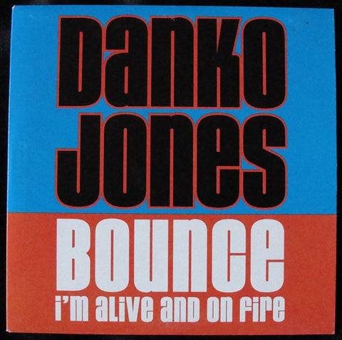 DANKO JONES - BOUNCE - CD SINGLE PROMO -