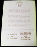 ESTAMPAS SEVILLANAS - MANUEL MACHADO RUIZ -