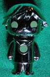 RYAN'S WORLD - PAREJA FIGURAS COLOR PLATEADO METÁLICO -