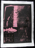 SERIGRAFIA GOSIA TREBACZ 206/333 - MEDIDAS 32 X 44 CM - PAPEL ESPECIAL -