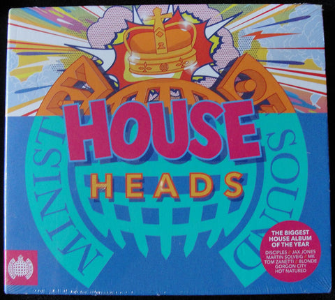 HOUSE HEADS - MINISTRY OF SOUND - 2 x CD DIGIPACK -