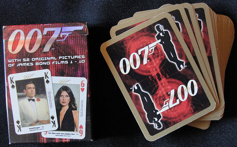 BARAJA 007 JAMES BOND - CARTA MUNDI -
