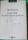 LORCA-DALI EL AMOR QUE NO PUDO SER - IAN GIBSON -