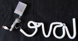 LAMPARA LOVE - NEON ROSA - LED DE PARED -