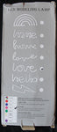 LAMPARA LOVE - NEON ROSA - LED DE PARED -
