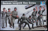 MAQUETA 8 SOLDADOS ALEMANES DE LEOPOLD A ESCALA 1:35 - TRUMPETER 00406 -