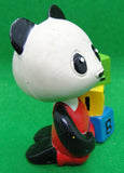 PANDA THE CIRCUS STAR PVC VINTAGE CON CUBOS - PIERO DAMI, COMICS SPAIN - MAIA & BORGES, 1982 - (Copia)