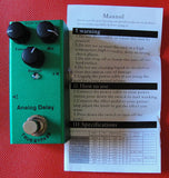 PEDAL ANALOG DELAY TRUE BYPASS