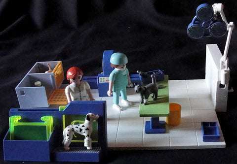 PLAYMOBIL 4346 - CLINICA VETERINARIA - GEOBRA, 2008 -