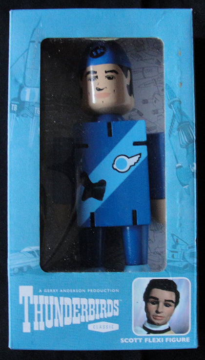 THUNDERBIRDS CLASSIC - SCOTT FLEXI FIGURE -