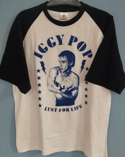 CAMISETA IGGY POP - LUST FOR LIFE -