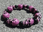 Pulsera Calavera Alargada