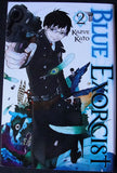 BLUE EXORCIST - KAZUE KATO - VOL. 1, 2 Y 3 - COMIC MANGA - EN INGLES -
