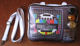 Bolso Televisión Retro Blanco