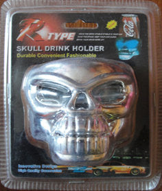 Calavera Portabebidas