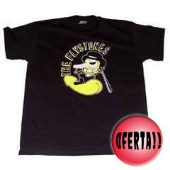 Camiseta Flystones Naranja Moscanica