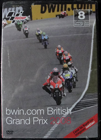 BRITISH GRAND PRIX 2008 DVD - Nº 8 -