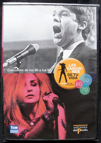 LAS CANCIONES DE TU VIDA - DVD - NACHA POP, LOS SECRETOS, MECANO...