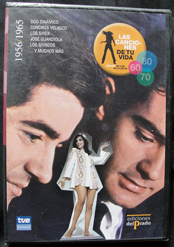 LAS CANCIONES DE TU VIDA 1956-1965 - DVD - RAPHAEL, DUO DINAMICO, LOS BRAVOS...