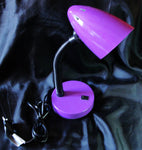 FLEXO MORADO DE SOBREMESA - ESTILO MODERNO -