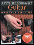 ABSOLUTE BEGINNERS - GUITAR - OMNIBUS EDITION - LIBRO + CD  -