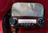 Bolso Radio Retro Marrón