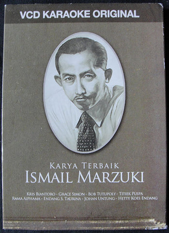 VCD KARAOKE ORIGINAL - ISMAIL MARZUKI - KARYA TERBAIK - VIDEO CD -