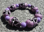 Pulsera Calaveras Colores