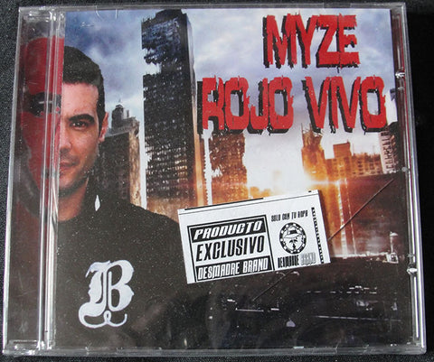 MYZE - ROJO VIVO - CD - RAP, HIP HOP EN CASTELLANO --