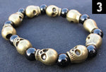 Pulsera Calaveras Metal 3