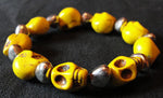 Pulsera Calaveritas Turquesa Colores