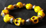 Pulsera Calaveritas Turquesa Colores