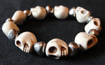 Pulsera Calaveritas Turquesa Colores