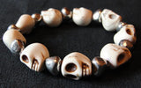 Pulsera Calaveritas Turquesa Colores