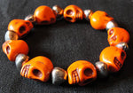 Pulsera Calaveritas Turquesa Colores