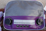 Bolso Radio Retro Morado