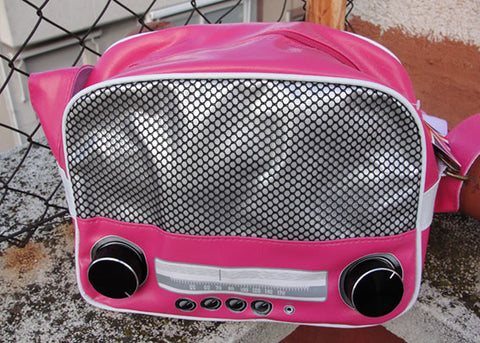 Bolso Radio Retro Rosa